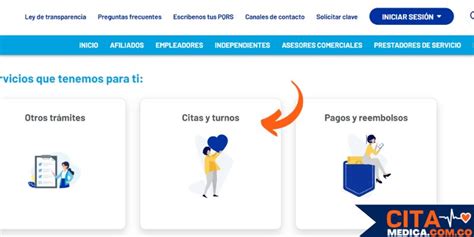 sacar cita eps sura|Soluciones digitales citas y turnos